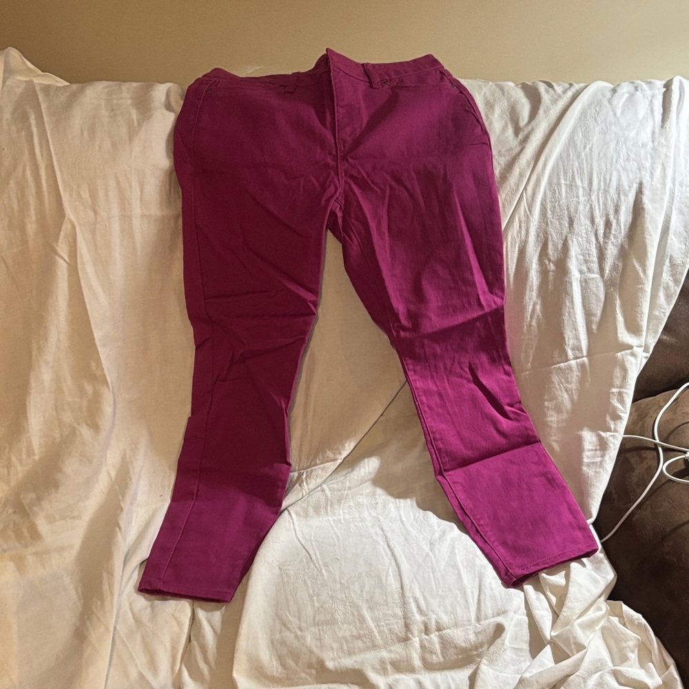d. jeans Women's Skinny Pants in Pink